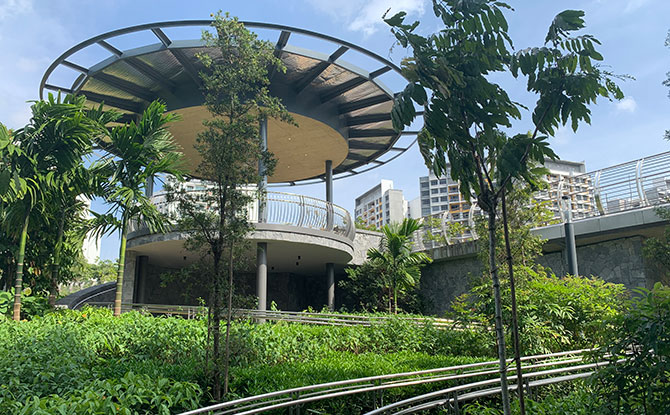 Sengkang Riverside Park Node on the Round Island Route