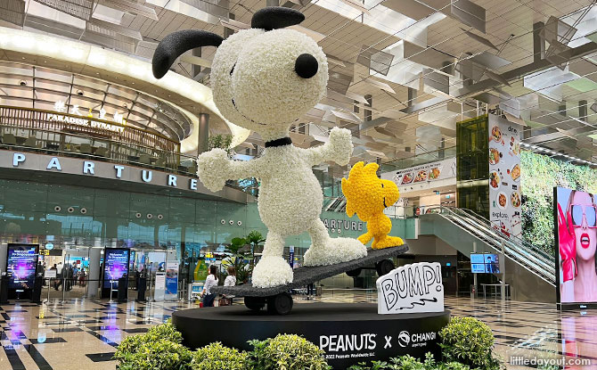 The Snoopy Adventure at Changi Airport during the June School Holiday 2022