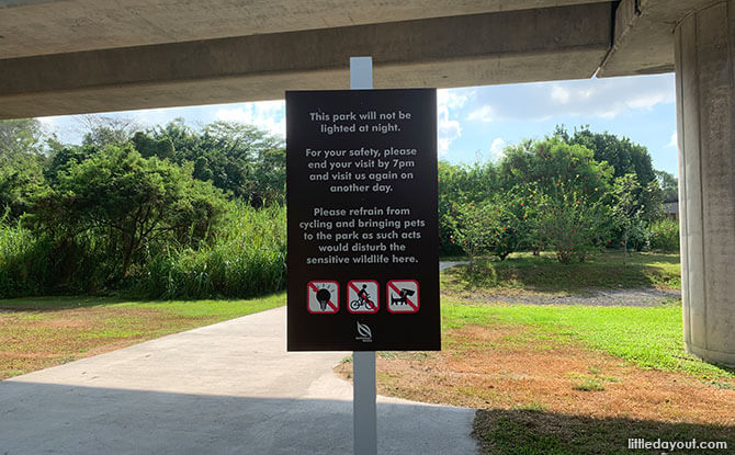 Entrance to Tampines Eco Green