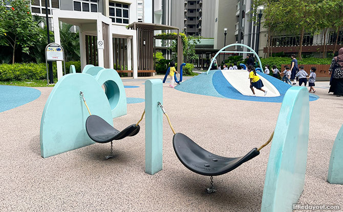 Hammocks at Tampines Playground