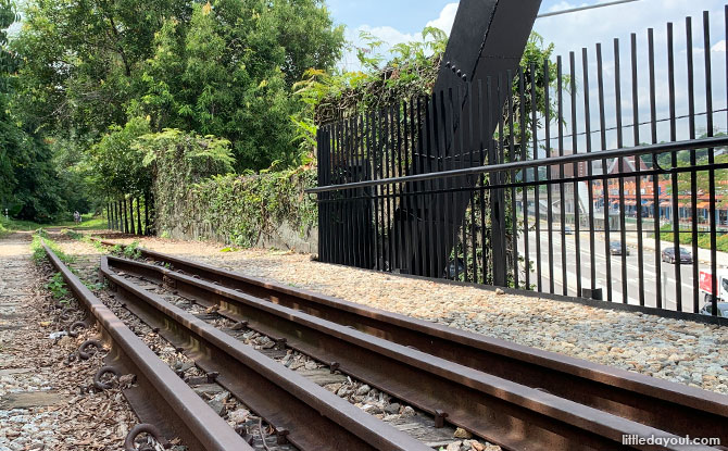 Visiting the Upper Bukit Timah Truss Bridge