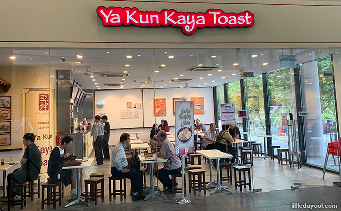 Ya Kun outlet at SAFRA Toa Payoh