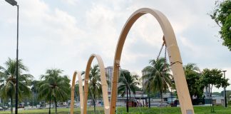 3G Park @ Shunfu & Playground: A Corner Play Spot With A Three-Pole Spacenet