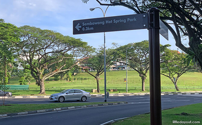 Closest Car Park to Sembawang Hot Spring Park