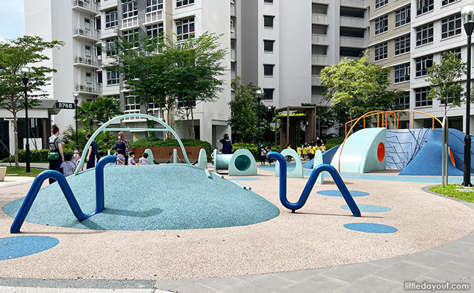 Tampines GreenBloom: Bubble Inspired Playground And Rooftop Garden