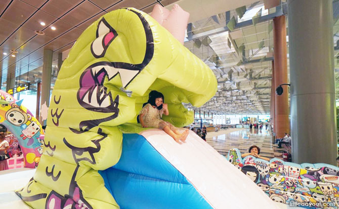 tokidoki at Changi Airport during the March 2019 school holidays