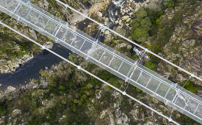 World's Longest Pedestrian Suspension Bridge