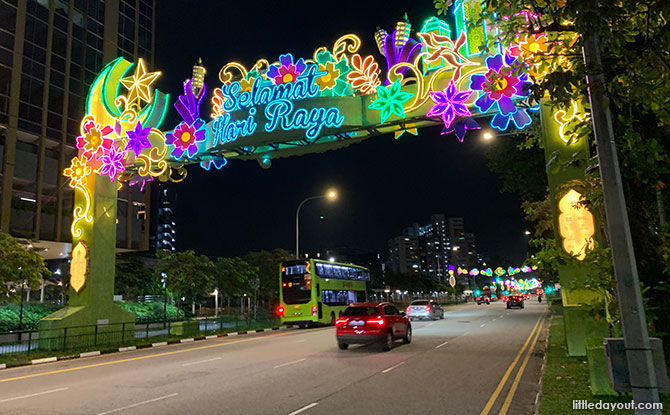 Geylang Serai Hari Raya Light Up 2022: Lights On Till 8 May