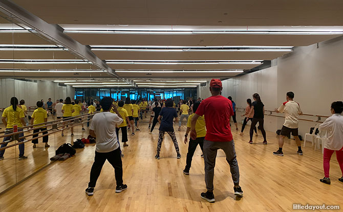 Dance studios at One Punggol