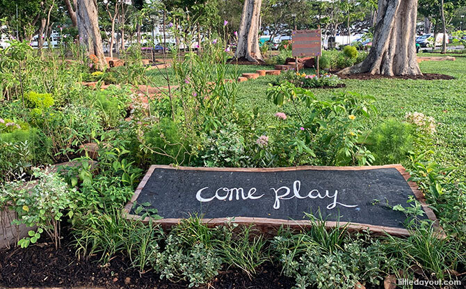 Play at the East Coast Nature Playgarden