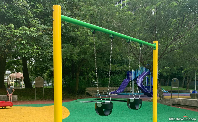 Swings at Firefly Park