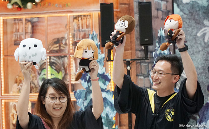 Plush toy collectibles at Changi Airport