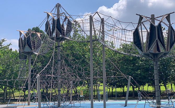 Sky Walk Playground at Woodlands Waterfront