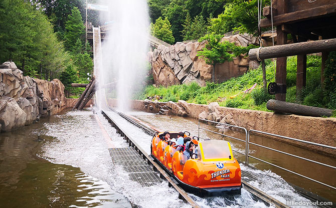 Rides at Everland Theme Park