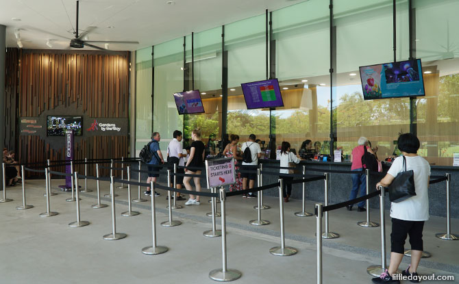 Ticketing Counters at Bayfront Plaza