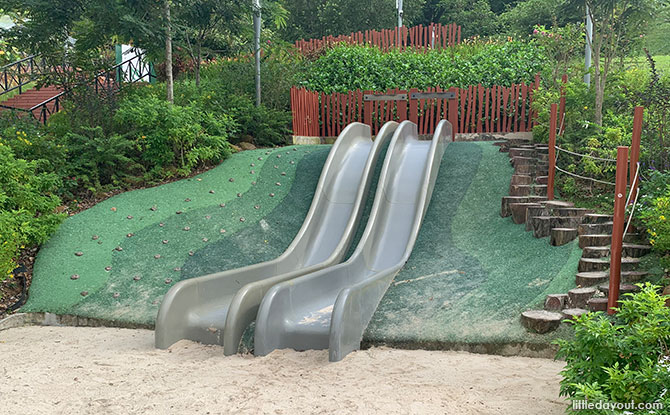 Slides at Jubilee Park