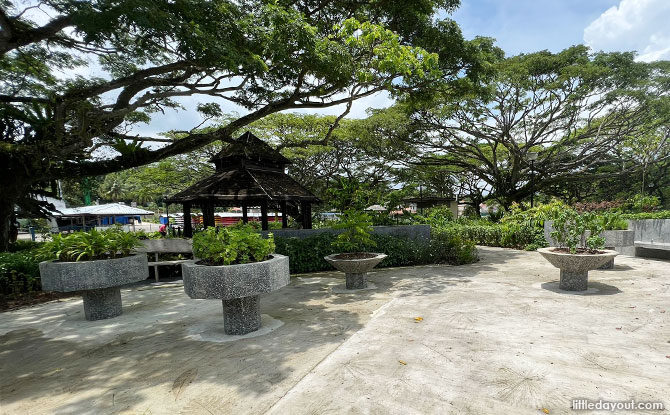 Planter Garden at Pasir Ris Park Therapeutic Garden