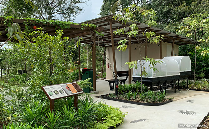 Pavilion at the Children's Discovery Garden