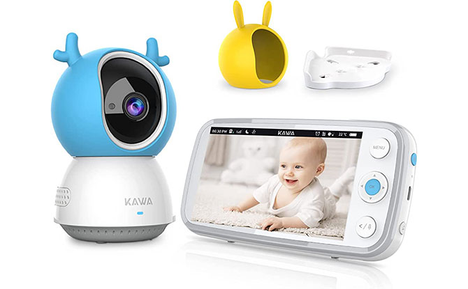 KAWA Baby Monitor with Camera and Audio (Editor’s Pick)