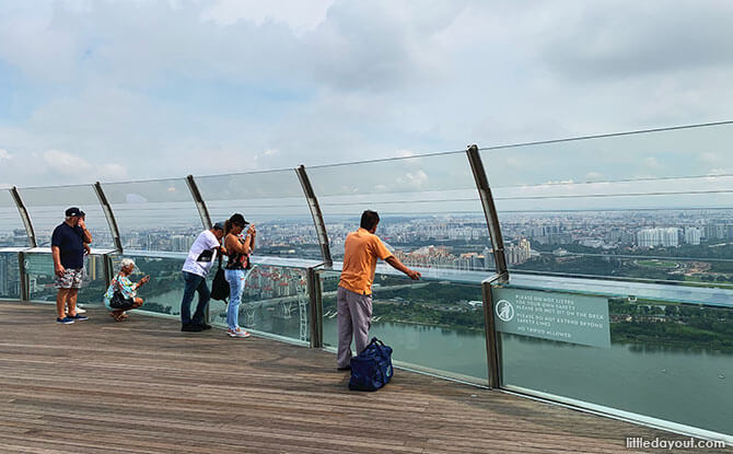 View from the Marina Bay Sands SkyPark - Singaporeans To Receive $100 Worth of SingapoRediscovers Vouchers To Spend From December 2020 To June 2020