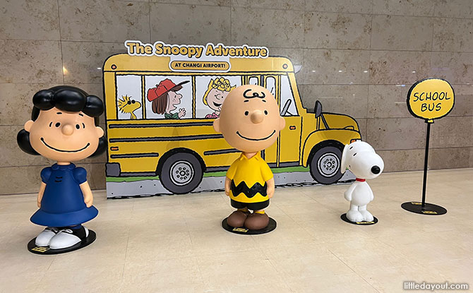 Peanuts Photo Spots - Changi Airport