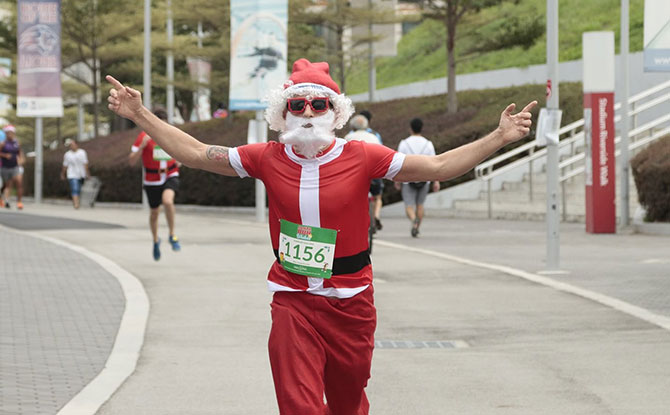 Santa Run For Wishes 2020: Help Make-A-Wish Singapore Bring Santa Back From The North Pole