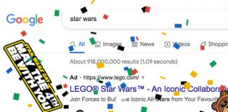 Google Celebrates May The 4th With Star Wars Confetti