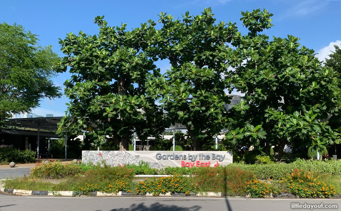 Bay East Garden Entrance at Tanjong Rhu