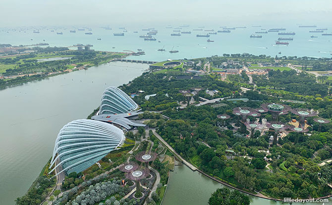 Marina Bay and Gardens by the Bay