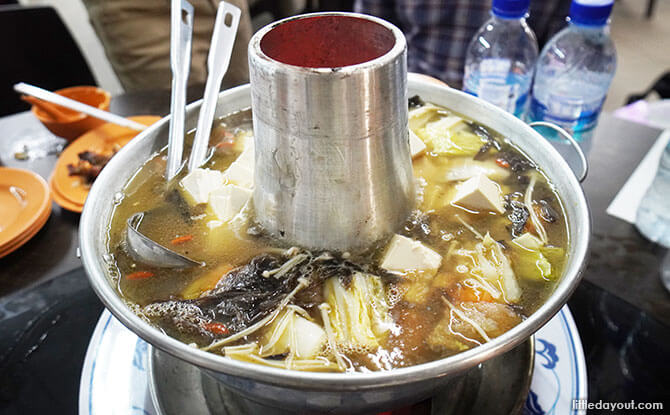 Charcoal Fish Head Steamboat