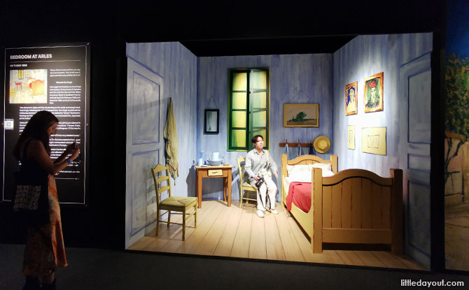 Trick-Eye Recreation of Van Gogh’s Bedroom