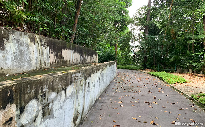 Remnants of old Sentosa