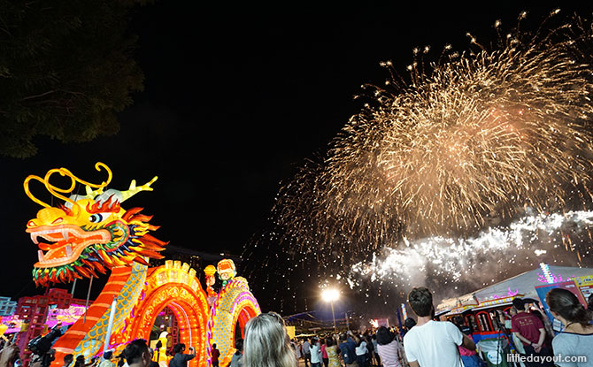 Fireworks at River Hongbao 2019 Bicentennial Edition