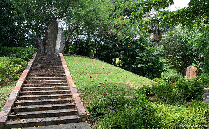 Mound of Rocks at Sentosa