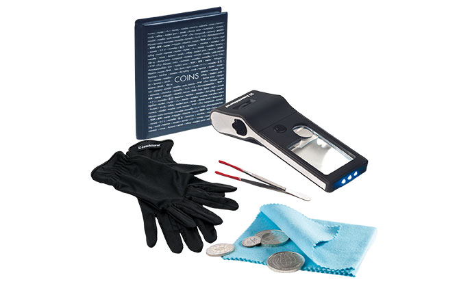 Exclusive Coin Collecting Accessory Kit