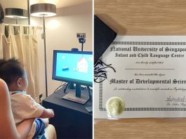 NUS Infant And Child Language Centre Looking For Participants; Kids Receive A Cute "Bachelor Of Infant Science" Certificate