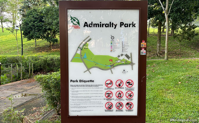 Admiralty Park Map