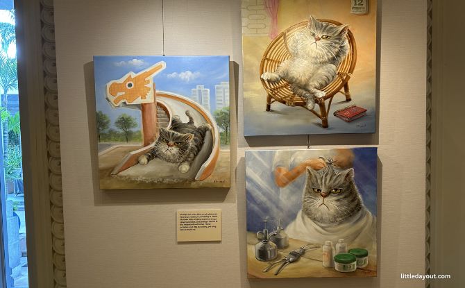 Adventures Of Grumpy Cat: Yip Yew Chong Exhibition At Fullerton Hotel 2 Getting to Know Grumpy Cat Better