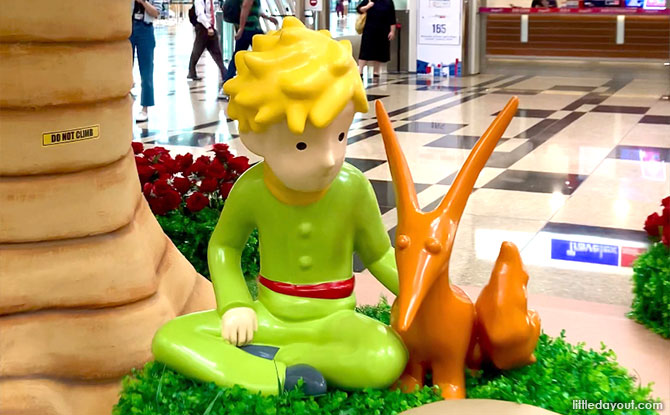 The Little Prince at the Rose Garden