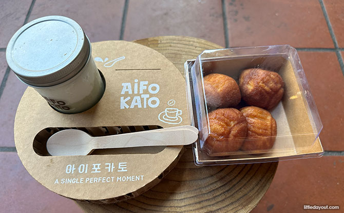 AiFOKATO: Diamond-Faceted Affogato, -86°C Dirty Coffee & Butter Mochi 3 -86°C Dirty Coffee