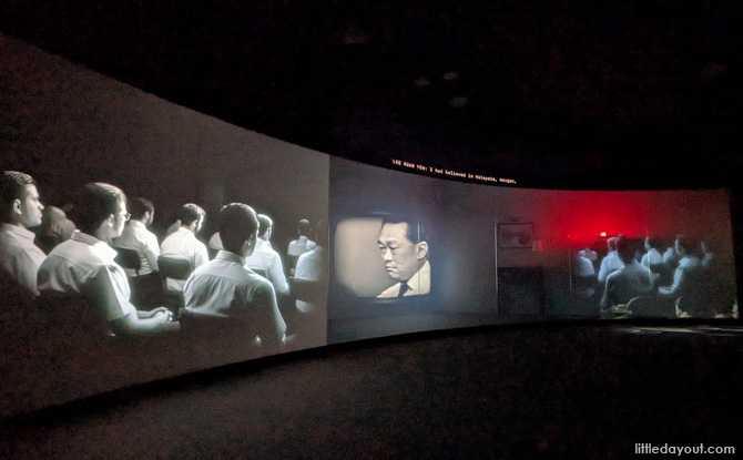 ROOM for a 22-minute dramatised retelling of what went on behind closed doors in the year leading up to Separation.