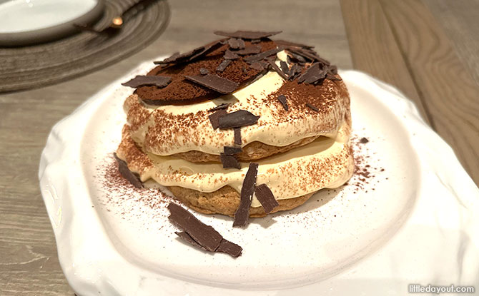 Alloramisú at Allora Ristorante