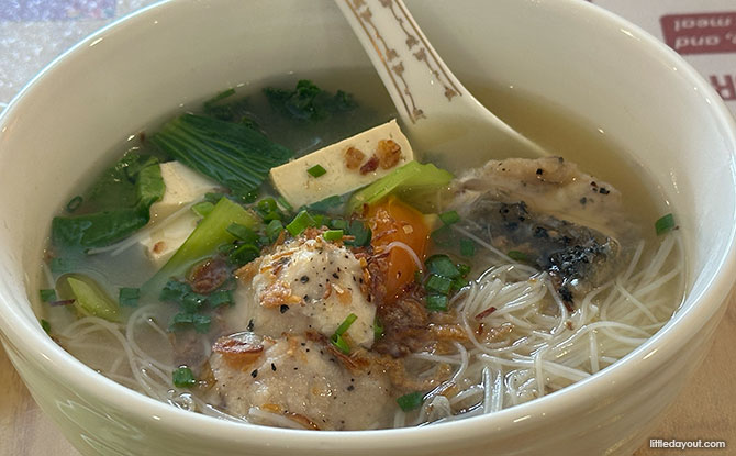 Sliced Barramundi Fish Soup