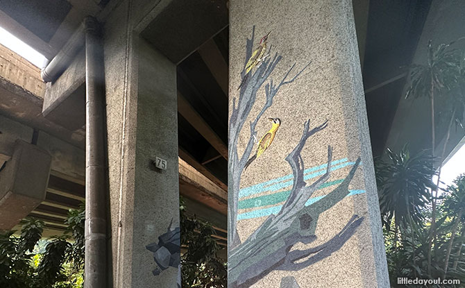 Bird murals