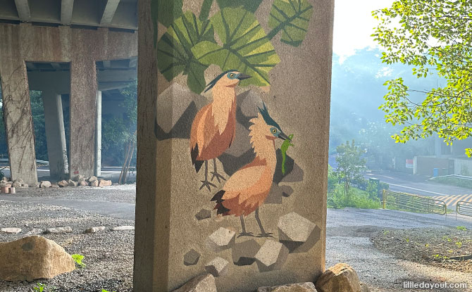 Bird Murals at Anak Bukit Viaduct