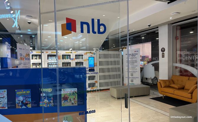 Anchorpoint Browse-N-Borrow Kiosk & Sit-N-Read Node 1 Anchorpoint Sit-n-Read Node