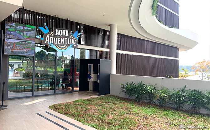 Overview of Aqua Adventure in Bedok