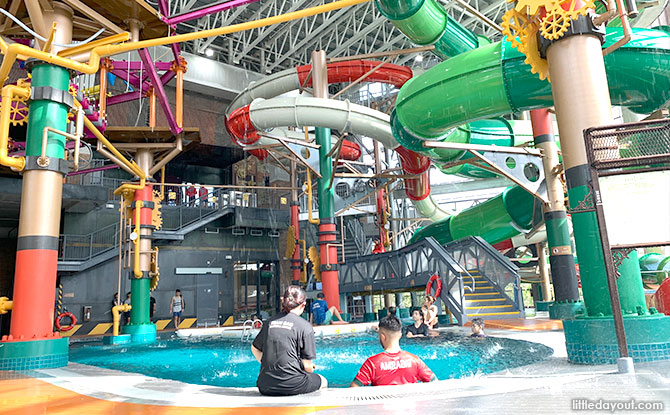 Aqua Adventure At HomeTeamNS Bedok Reservoir: Indoor Water Park With S'pore's Longest Indoor Water Slide