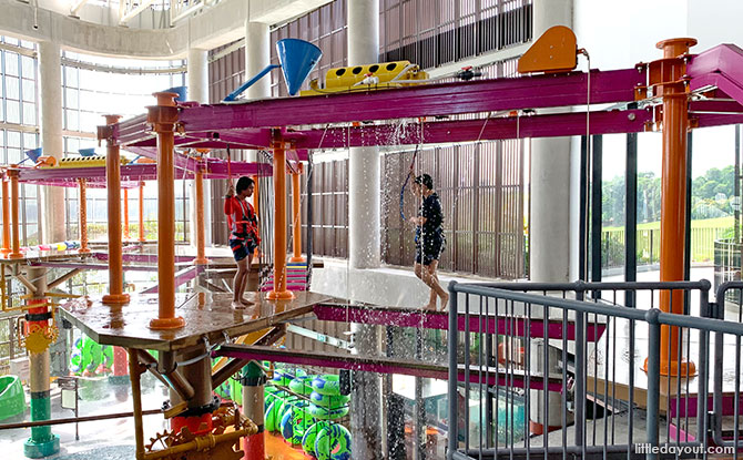 AquaCourse: Indoor Aquatic Challenge Rope Course (Wet Activity)