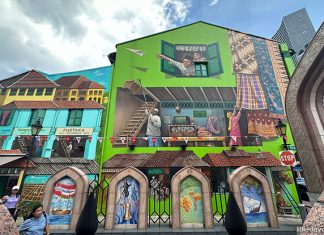History Of Kampong Gelam Captured In Yip Yew Chong Mural At 92 Arab Street AF Play!